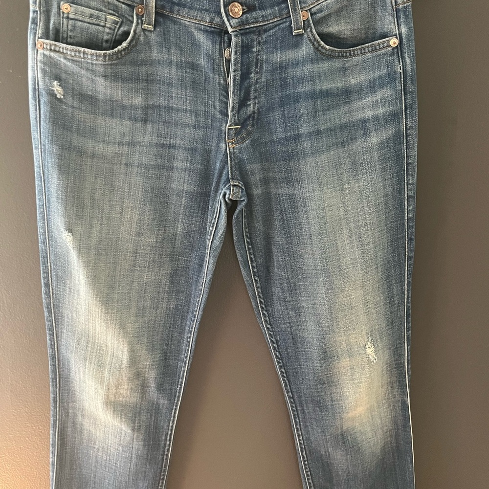 7 For All Mankind josefina skinny fit boyfriend Jeans